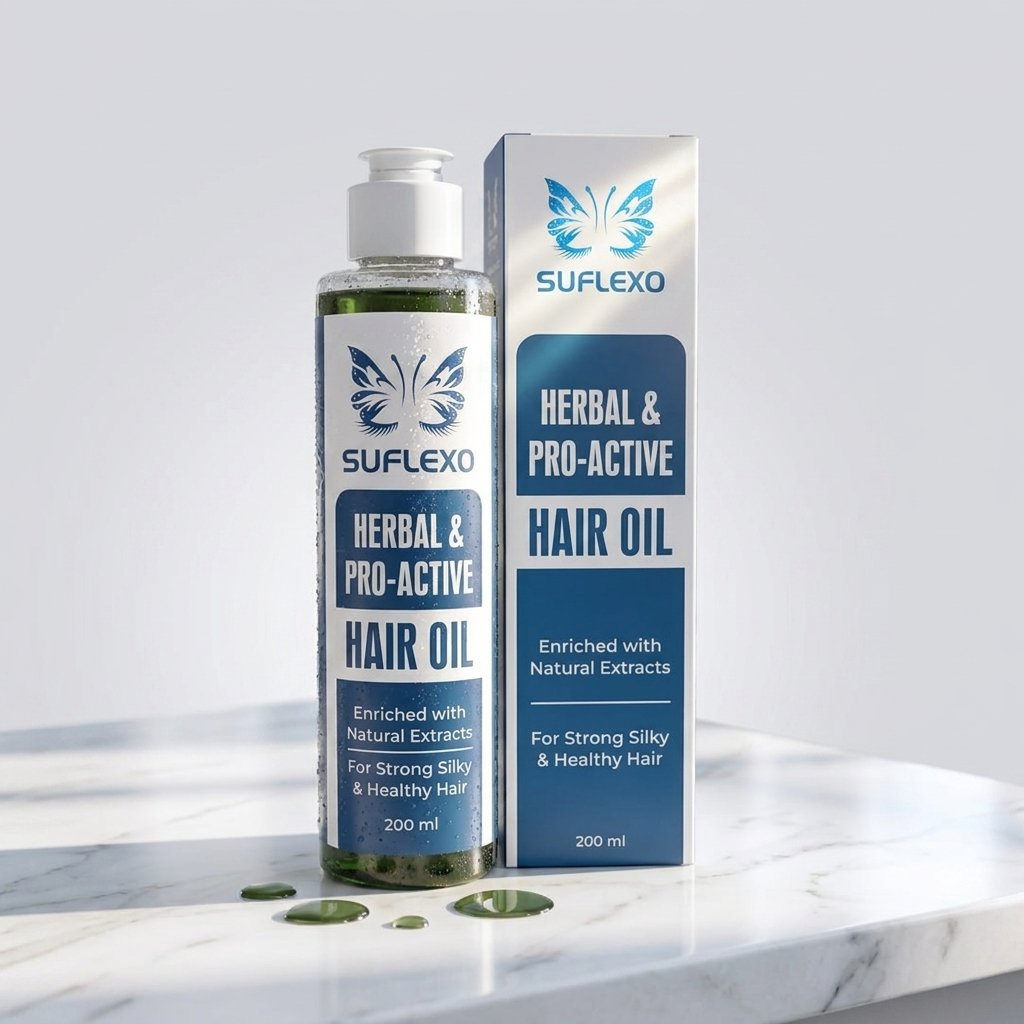 Herbal & Pro-Active Hair Oil